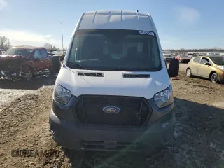 2021 Ford Transit Cargo with VIN 1FTBR1X87MKA46404, listed as a Copart auction lot 45162425 with 81,901 mi miles and Salvage Title. Bid and sale history available at DreamBid. Image 5.