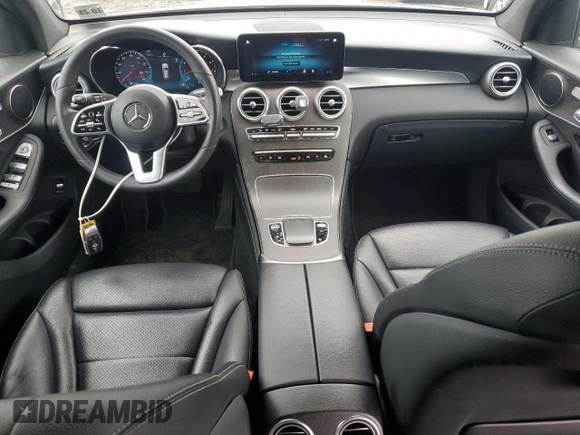 2020 Mercedes-Benz GLC 300 with VIN W1N0G8DB0LF812530, listed as a Copart auction lot 58361685 with 76,267 mi miles and Salvage title. Bid and sale history available at DreamBid. Image 8.