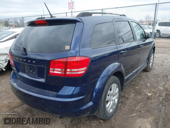 2017 Dodge Journey SE with VIN 3C4PDCAB9HT590394, listed as a IAAI auction lot 41838214 with 71,442 mi miles and . Bid and sale history available at DreamBid. Image 4.