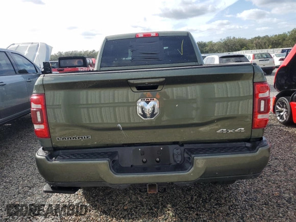 2021 Ram 2500 Laramie with VIN 3C6UR5NL0MG557541, listed as a Copart auction lot 80201334 with 44,279 mi miles and Non Repairable. Bid and sale history available at carsss.com. Image 6.