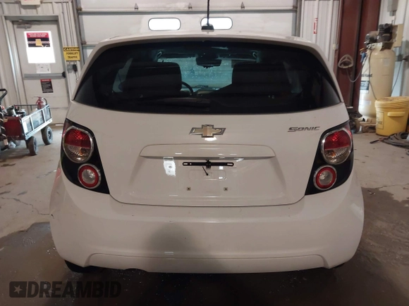 2016 Chevrolet Sonic LS with VIN 1G1JA6SH1G4174680, listed as a IAAI auction lot 41299210 with 90,210 mi miles and . Bid and sale history available at DreamBid. Image 16.