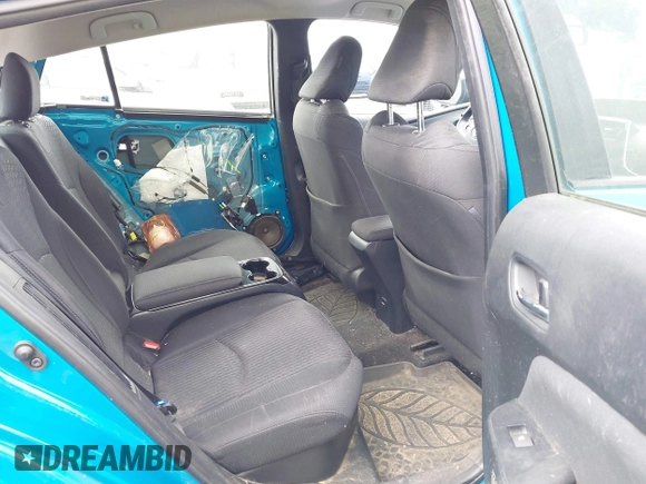 2017 Toyota Prius Plus z VIN JTDKARFP0H3016014, wystawiony jako IAAI lot #41797703 z przebiegiem 80 657 mil mil oraz . Historia ofert i sprzedaży dostępna na DreamBid. Obrazek 8.