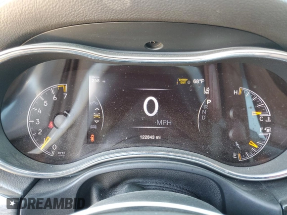 2017 Jeep Grand Cherokee Trailhawk with VIN 1C4RJFLG3HC881805, listed as a Copart auction lot 56471445 with 122,843 mi miles and Salvage title. Bid and sale history available at DreamBid. Image 9.