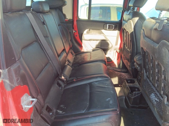 2020 Jeep Gladiator Rubicon with VIN 1C6JJTBG0LL138631, listed as a Copart auction lot 46883035 with 58,067 mi miles and Salvage Title. Bid and sale history available at carsss.com. Image 10.