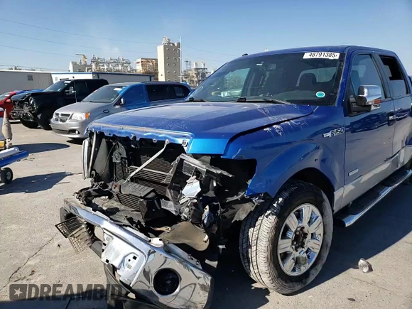 2011 Ford F-150 XLT with VIN 1FTFW1CT2BFA99716, listed as a Copart auction lot 48791385 with Not Provided miles and Salvage Title. Bid and sale history available at carsss.com. Image 11.