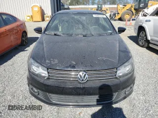 2013 Volkswagen Eos Komfort with VIN WVWBW8AH3DV003705, listed as a Copart auction lot 75803184 with Not Provided miles and Salvage Title. Bid and sale history available at DreamBid. Image 5.