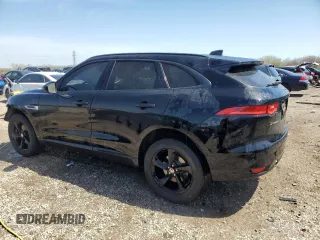 2018 Jaguar F-Pace 30t Premium with VIN SADCJ2GX7JA293064, listed as a Copart auction lot 53843285 with 68,861 mi miles and Salvage Title. Bid and sale history available at DreamBid. Image 2.