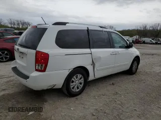 2012 Kia Sedona LX with VIN KNDMG4C75C6416415, listed as a Copart auction lot 51578585 with 115,296 mi miles and Salvage Title. Bid and sale history available at DreamBid. Image 3.