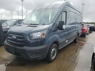 2020 Ford Transit Cargo with VIN 1FTBR3X83LKA47916, listed as a Copart auction lot 74436924 with Not Provided miles and Salvage Title. Bid and sale history available at DreamBid. Image 1.