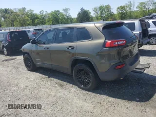 2015 Jeep Cherokee Sport with VIN 1C4PJLAB9FW720187, listed as a Copart auction lot 53091225 with 154,545 mi miles and Salvage Title. Bid and sale history available at carsss.com. Image 2.