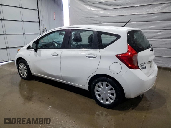 2015 Nissan Note SV with VIN 3N1CE2CP1FL448281, listed as a Copart auction lot 55665145 with 81,934 mi miles and Salvage title. Bid and sale history available at DreamBid. Image 2.
