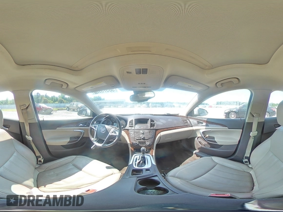 2012 Buick Regal Premium 1 with VIN 2G4GS5EK6C9135618, listed as a Copart auction lot 58575925 with 167,706 mi miles and Salvage title. Bid and sale history available at DreamBid. Image 14.