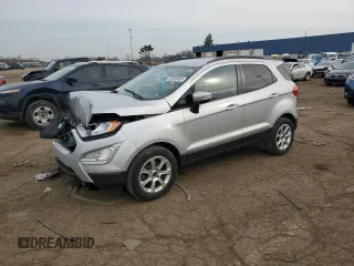 2018 Ford EcoSport SE z VIN MAJ3P1TE0JC169964, wystawiony jako Copart lot #52686465 z przebiegiem 47 571 mil mil oraz Szkody całkowita. Historia ofert i sprzedaży dostępna na DreamBid. Obrazek 1.