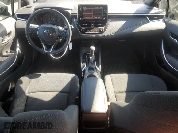 2020 Toyota Corolla SE with VIN JTDS4RCE0LJ001852, listed as a Copart auction lot 50583125 with 68,421 mi miles and Salvage Title. Bid and sale history available at DreamBid. Image 8.