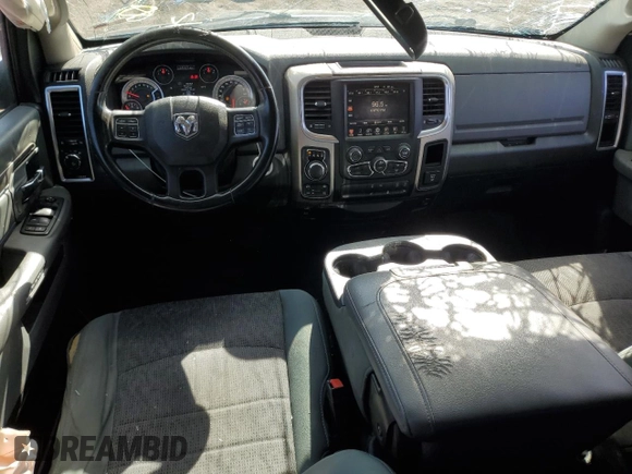 2015 Ram 1500 Big Horn with VIN 1C6RR7GTXFS643160, listed as a Copart auction lot 53643405 with 141,354 mi miles and Salvage title. Bid and sale history available at DreamBid. Image 8.