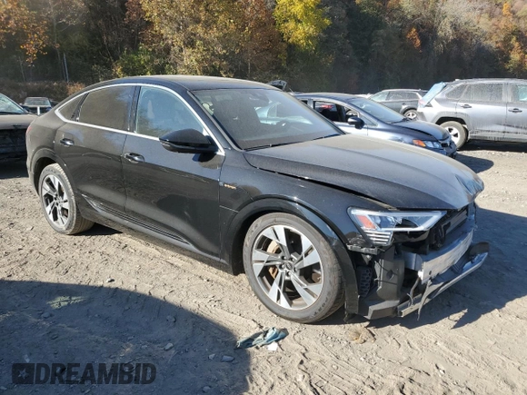 2022 Audi e-tron Sportback Premium Plus z VIN WA12ABGE8NB022921, wystawiony jako Copart lot #78085344 z przebiegiem 54 270 mil mil oraz Szkoda całkowita • Salvage title. Historia ofert i sprzedaży dostępna na DreamBid. Obrazek 4.