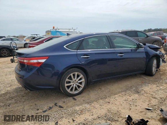 2013 Toyota Avalon XLE with VIN 4T1BK1EB3DU059217, listed as a Copart auction lot 50140735 with 94,357 mi miles and Salvage Title. Bid and sale history available at DreamBid. Image 3.