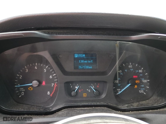 2018 Ford Transit Passenger Wagon XL with VIN 1FBZX2ZM4JKA01232, listed as a Copart auction lot 46631685 with 267,330 mi miles and Clean Title. Bid and sale history available at carsss.com. Image 9.