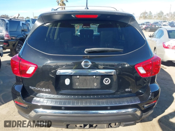 2017 Nissan Pathfinder SV with VIN 5N1DR2MN1HC630141, listed as a IAAI auction lot 41376712 with 75,133 mi miles and . Bid and sale history available at DreamBid. Image 16.