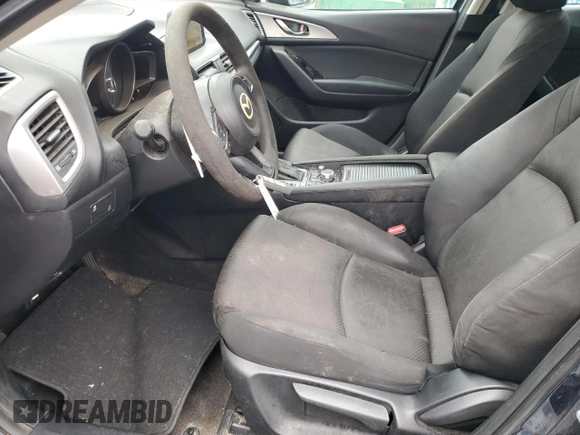 2017 Mazda 3 Sport with VIN 3MZBN1U79HM144059, listed as a Copart auction lot 42039895 with 95,984 mi miles and Salvage Title. Bid and sale history available at DreamBid. Image 7.