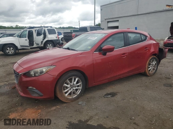 2014 Mazda 3 i Grand Touring z VIN JM1BM1M7XE1101669, wystawiony jako Copart lot #56504335 z przebiegiem 94 832 mil mil oraz Szkoda całkowita • Salvage title. Historia ofert i sprzedaży dostępna na DreamBid. Obrazek 1.