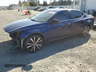 2020 Nissan Altima 2.5 SR with VIN 1N4BL4CV1LC186588, listed as a Copart auction lot 53732145 with 59,382 mi miles and Salvage Title. Bid and sale history available at carsss.com. Image 1.
