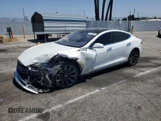 2013 Tesla Model S Performance с VIN 5YJSA1DP3DFP10567, выставлен на аукционе Copart как лот 58352955 с пробегом 128 438 миль миль и Списание • Salvage title. История ставок и продаж доступна на DreamBid. Изображение 1.