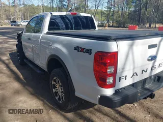 2020 Ford Ranger XL with VIN 1FTER1FH4LLA24075, listed as a IAAI auction lot 41902919 with 76,160 mi miles. Bid and sale history available at carsss.com. Image 3.