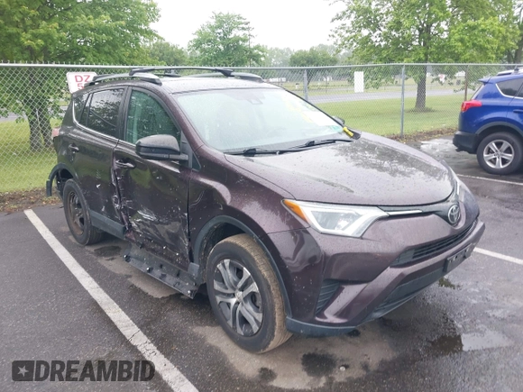 2018 Toyota RAV4 LE with VIN 2T3BFREV9JW857284, listed as a IAAI auction lot 42448480 with 85,551 mi miles and . Bid and sale history available at DreamBid. Image 6.