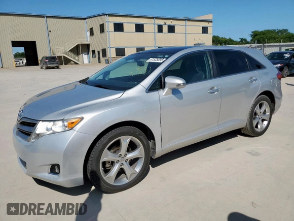 2014 Toyota Venza LE with VIN 4T3ZK3BB7EU070065, listed as a Copart auction lot 61535895 with 163,224 mi miles and Salvage title. Bid and sale history available at DreamBid. Image 1.
