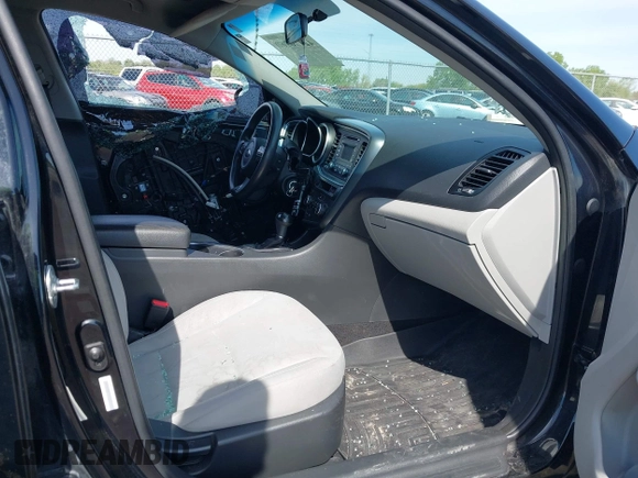 2014 Kia Optima LX with VIN 5XXGM4A76EG346193, listed as a IAAI auction lot 42176760 with 124,702 mi miles and . Bid and sale history available at DreamBid. Image 5.