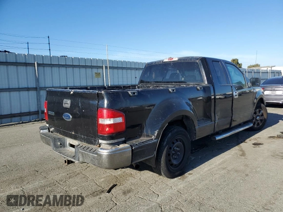 2005 Ford F-150 XLT with VIN 1FTPX02555KB99576, listed as a Copart auction lot 66905914 with 0 mi miles and Salvage Title. Bid and sale history available at carsss.com. Image 3.