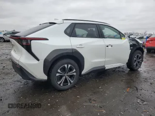 2024 Toyota bZ4X XLE with VIN JTMABACA4RA079253, listed as a Copart auction lot 44017135 with 2,445 mi miles and Salvage Title. Bid and sale history available at DreamBid. Image 3.