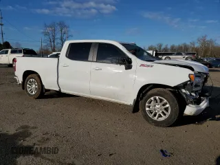 2024 Chevrolet Silverado 1500 RST with VIN 3GCUDEED0RG255867, listed as a Copart auction lot 42383755 with 0 mi miles and Salvage Title. Bid and sale history available at carsss.com. Image 4.