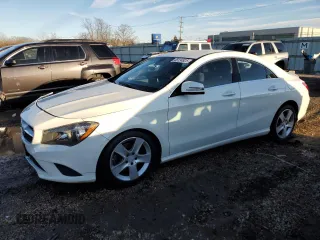 2016 Mercedes-Benz CLA with VIN WDDSJ4EB7GN334309, listed as a Copart auction lot 48134825 with 57,973 mi miles and Salvage Title. Bid and sale history available at carsss.com. Image 1.