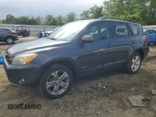 2007 Toyota RAV4 Sport with VIN JTMBD32V676043689, listed as a Copart auction lot 58730075 with 141,088 mi miles and Salvage title. Bid and sale history available at DreamBid. Image 1.