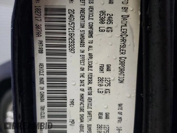 2006 Dodge Magnum R/T z VIN 2D4GV57216H293287, wystawiony jako Copart lot #83601344 z przebiegiem 249 114 mil mil oraz Szkody całkowita. Historia ofert i sprzedaży dostępna na DreamBid. Obrazek 12.