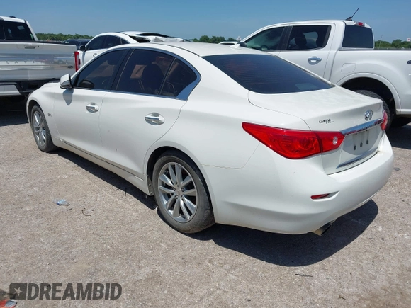 2017 Infiniti Q50 Premium z VIN JN1EV7AP5HM736810, wystawiony jako IAAI lot #42478105 z przebiegiem 186 935 mil mil oraz . Historia ofert i sprzedaży dostępna na DreamBid. Obrazek 3.