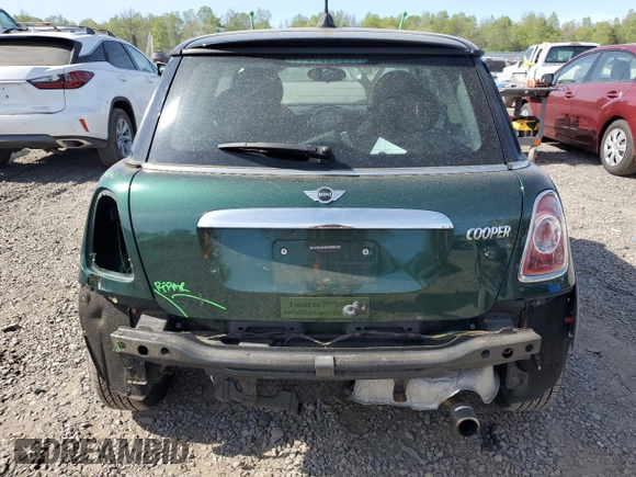 2012 MINI Hardtop with VIN WMWSU3C51CT253947, listed as a Copart auction lot 55210405 with 139,535 mi miles and Salvage Title. Bid and sale history available at DreamBid. Image 6.