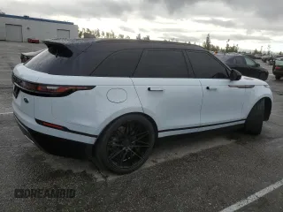 2020 Land Rover Range Rover Velar R-Dynamic S with VIN SALYK2FVXLA289875, listed as a Copart auction lot 48615355 with 60,654 mi miles and Clean title. Bid and sale history available at DreamBid. Image 3.