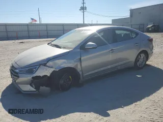 2020 Hyundai Elantra SEL z VIN 5NPD84LFXLH586828, wystawiony jako Copart lot #50519325 z przebiegiem Nie podano mil oraz Szkoda całkowita • Salvage title. Historia ofert i sprzedaży dostępna na DreamBid. Obrazek 1.