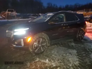 2022 Chevrolet Equinox Premier z VIN 2GNAXXEVXN6155383, wystawiony jako Copart lot #41516325 z przebiegiem 51 445 mil mil oraz Szkoda całkowita • Salvage title. Historia ofert i sprzedaży dostępna na DreamBid. Obrazek 1.