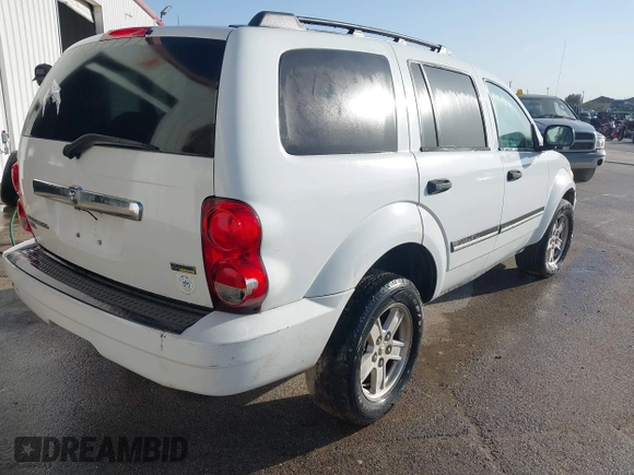 2007 Dodge Durango SLT with VIN 1D8HD48P07F514164, listed as a IAAI auction lot 41579173 with 228,394 mi miles and . Bid and sale history available at DreamBid. Image 4.