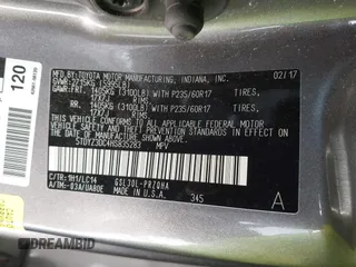2017 Toyota Sienna XLE Auto Access Seat with VIN 5TDYZ3DC4HS835283, listed as a IAAI auction lot 41453798 with 78,510 mi miles and . Bid and sale history available at DreamBid. Image 9.