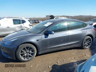 2023 Tesla Model 3 with VIN 5YJ3E1EA9PF548502, listed as a IAAI auction lot 41160649 with 28,759 mi miles and . Bid and sale history available at carsss.com. Image 13.