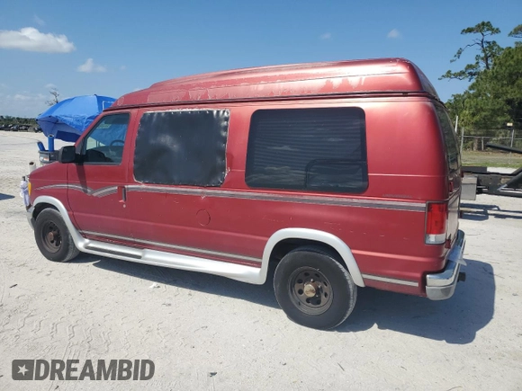 2000 Ford Econoline Cargo Recreational with VIN 1FDRE14W3YHC01283, listed as a Copart auction lot 52724845 with 118,826 mi miles and Clean Title. Bid and sale history available at DreamBid. Image 2.