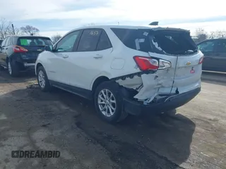 2019 Chevrolet Equinox LS with VIN 2GNAXHEVXK6251595, listed as a IAAI auction lot 41661657 with 120,348 mi miles and . Bid and sale history available at DreamBid. Image 3.