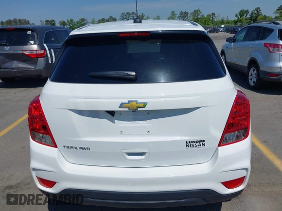 2022 Chevrolet Trax LS z VIN KL7CJNSM5NB544459, wystawiony jako IAAI lot #41995429 z przebiegiem 54 609 mil mil oraz . Historia ofert i sprzedaży dostępna na DreamBid. Obrazek 17.