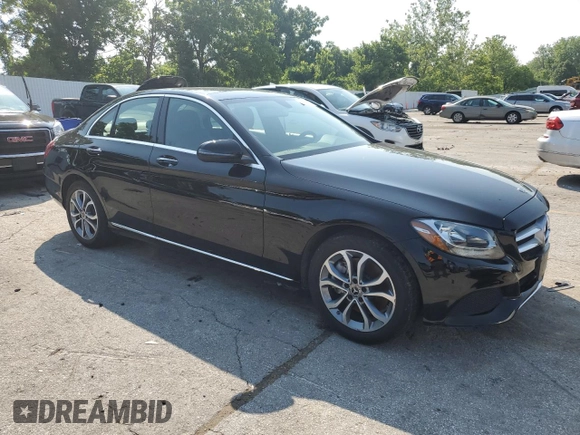 2018 Mercedes-Benz C 300 с VIN WDDWF4KB3JR359635, выставлен на аукционе Copart как лот 59393945 с пробегом 37 400 миль миль и Списание • Salvage title. История ставок и продаж доступна на DreamBid. Изображение 4.
