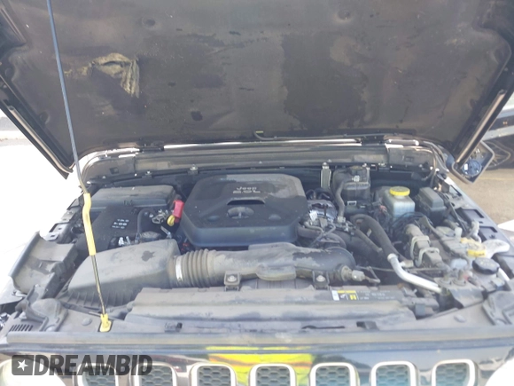 2018 Jeep Wrangler Unlimited Sahara with VIN 1C4HJXEN7JW328981, listed as a IAAI auction lot 42217508 with 59,584 mi miles and . Bid and sale history available at DreamBid. Image 10.